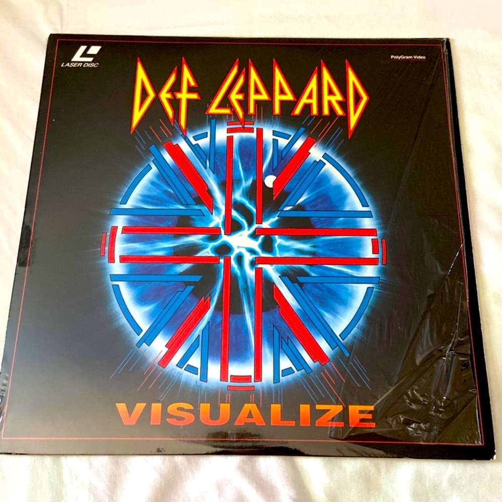 Vintage def leppard laserdisc